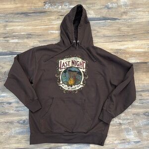 Unisex Morgan Wallen XL brown hoodie